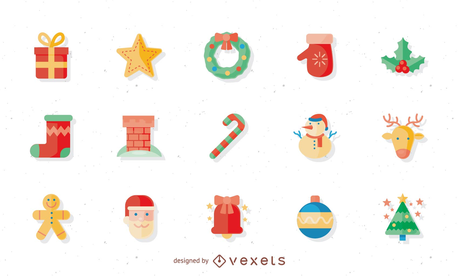 Icono de navidad de dibujos animados 1 Icono de navidad de dibujos animados 1
