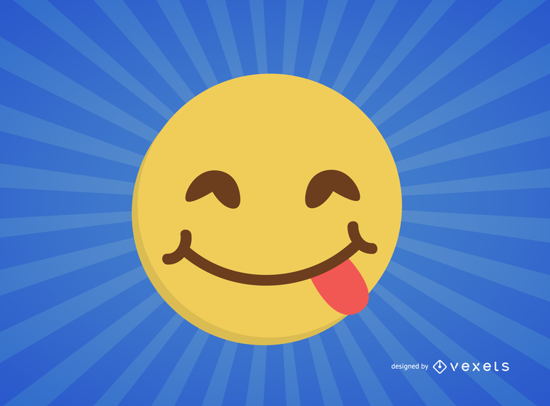 Cute retro emoticon Cute retro emoticon