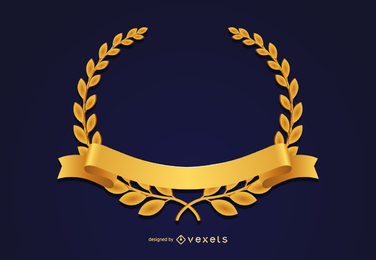 Gold medal crown Gold medal crown