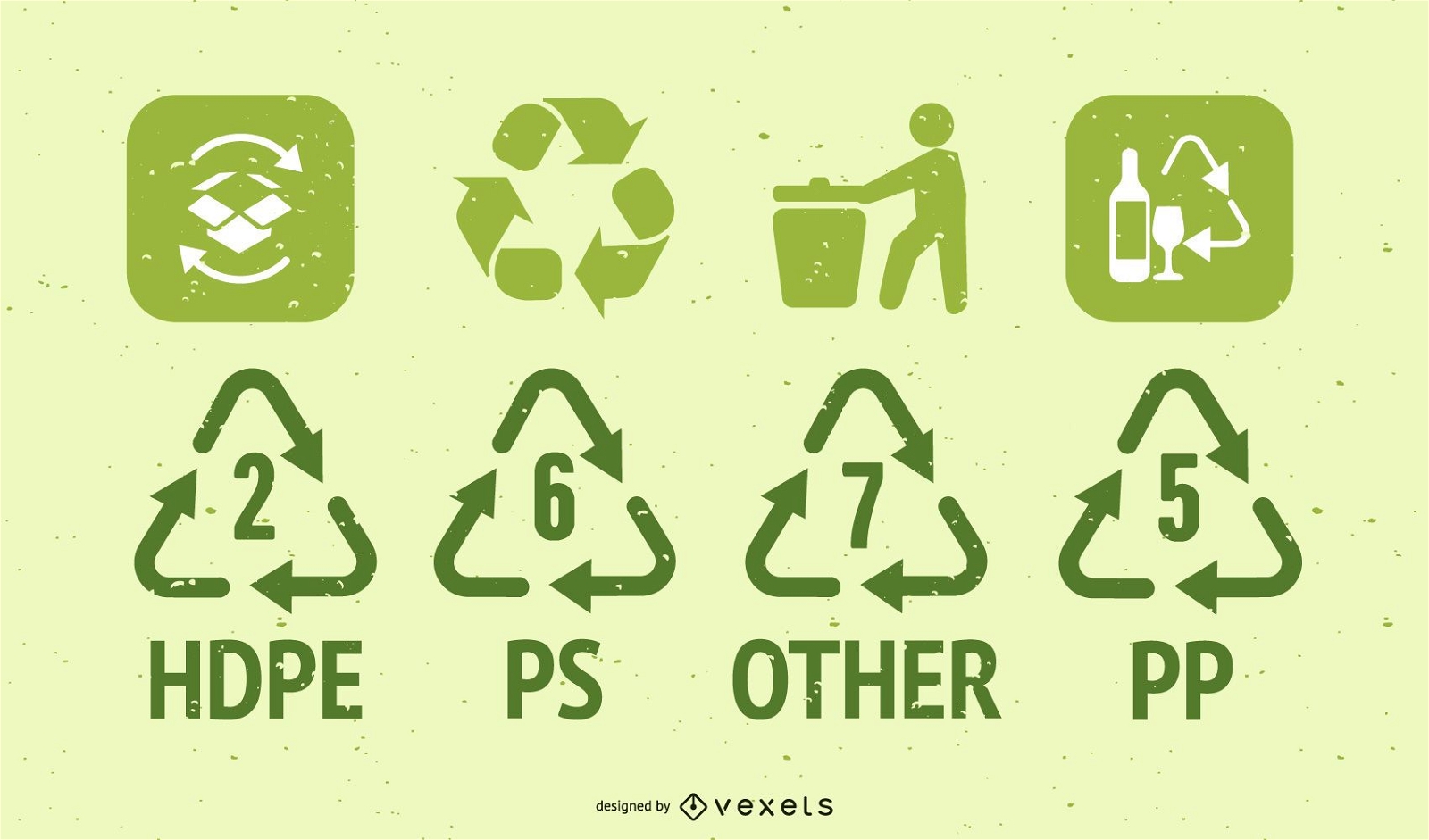 Recycle Icon Vectors 