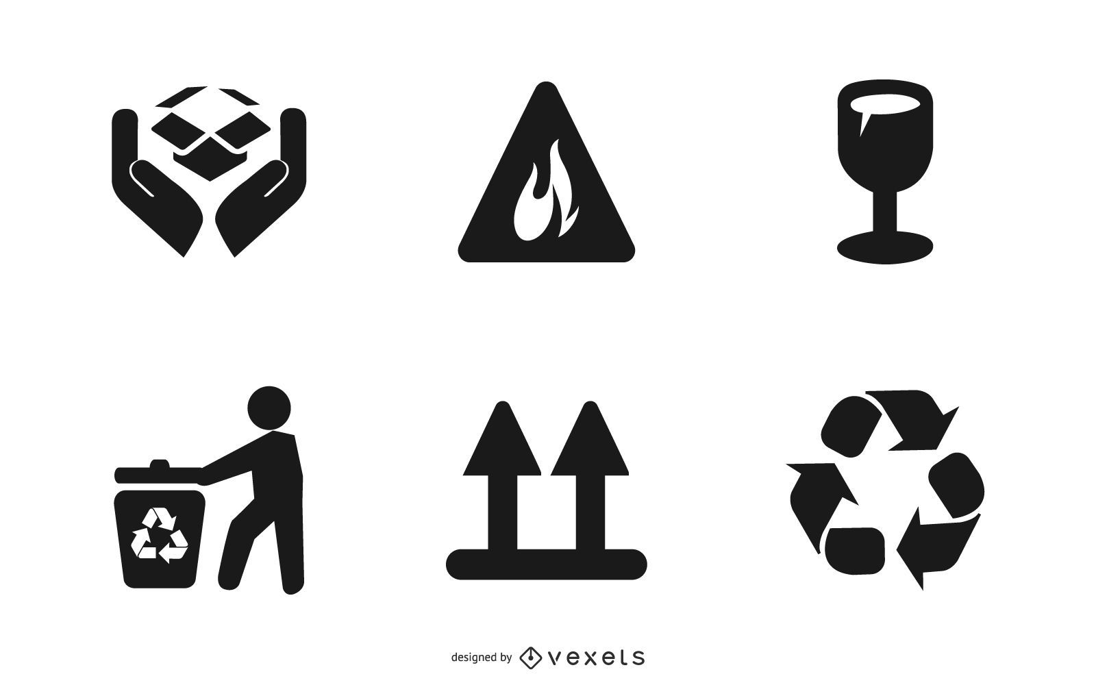 Common Signs and Symbols Set