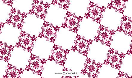 Swirly Summer Floral Pattern