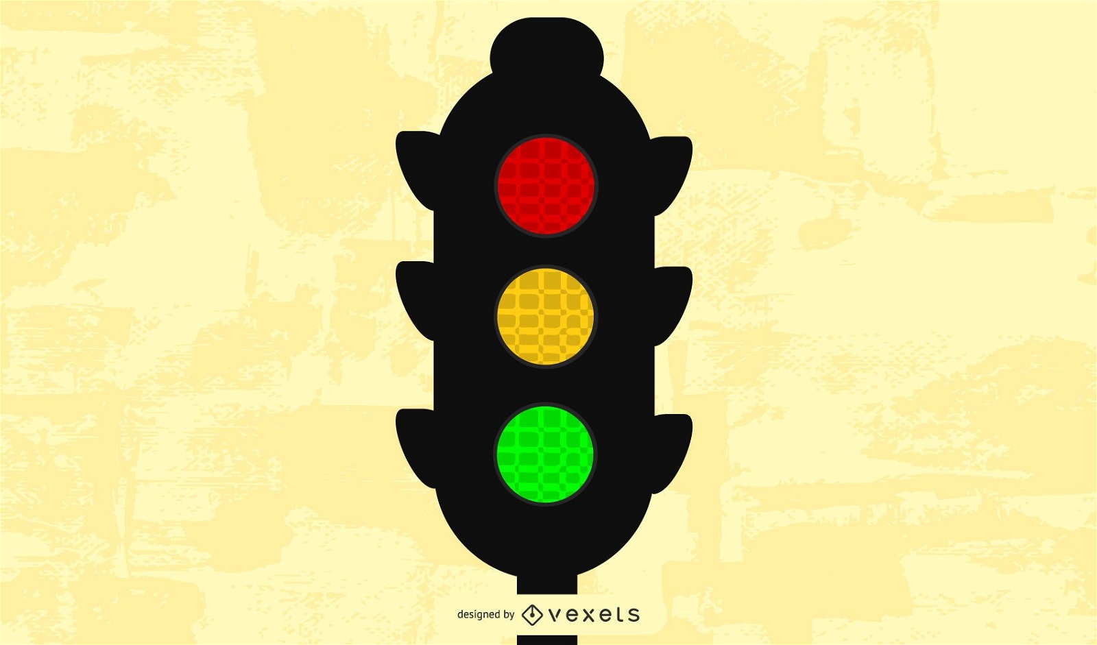 Vector icono de semáforo