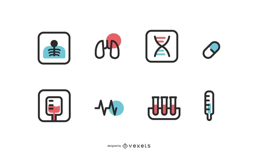 Hospital icons vector Hospital icons vector