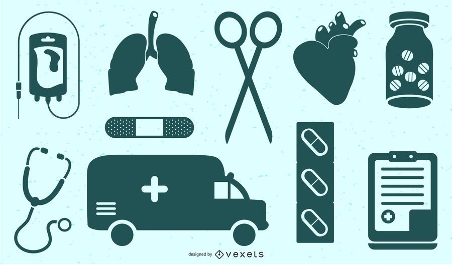 simple medical icon vector simple medical icon vector