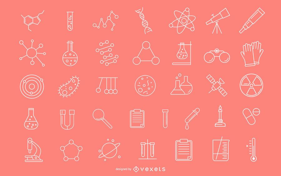 Scientific Stroke Icons Pack Scientific Stroke Icons Pack