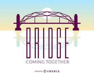 Abbildung der flachen Brücke