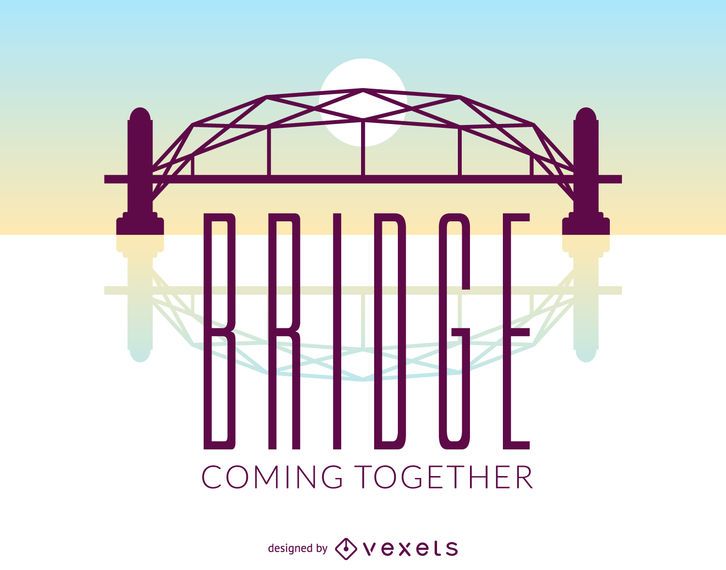 Flat bridge poster Flat bridge poster