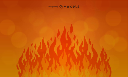 Flammenfeuerhintergrunddesign