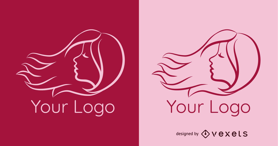 Hair Salon Logo Template Vector Hair Salon Logo Template Vector