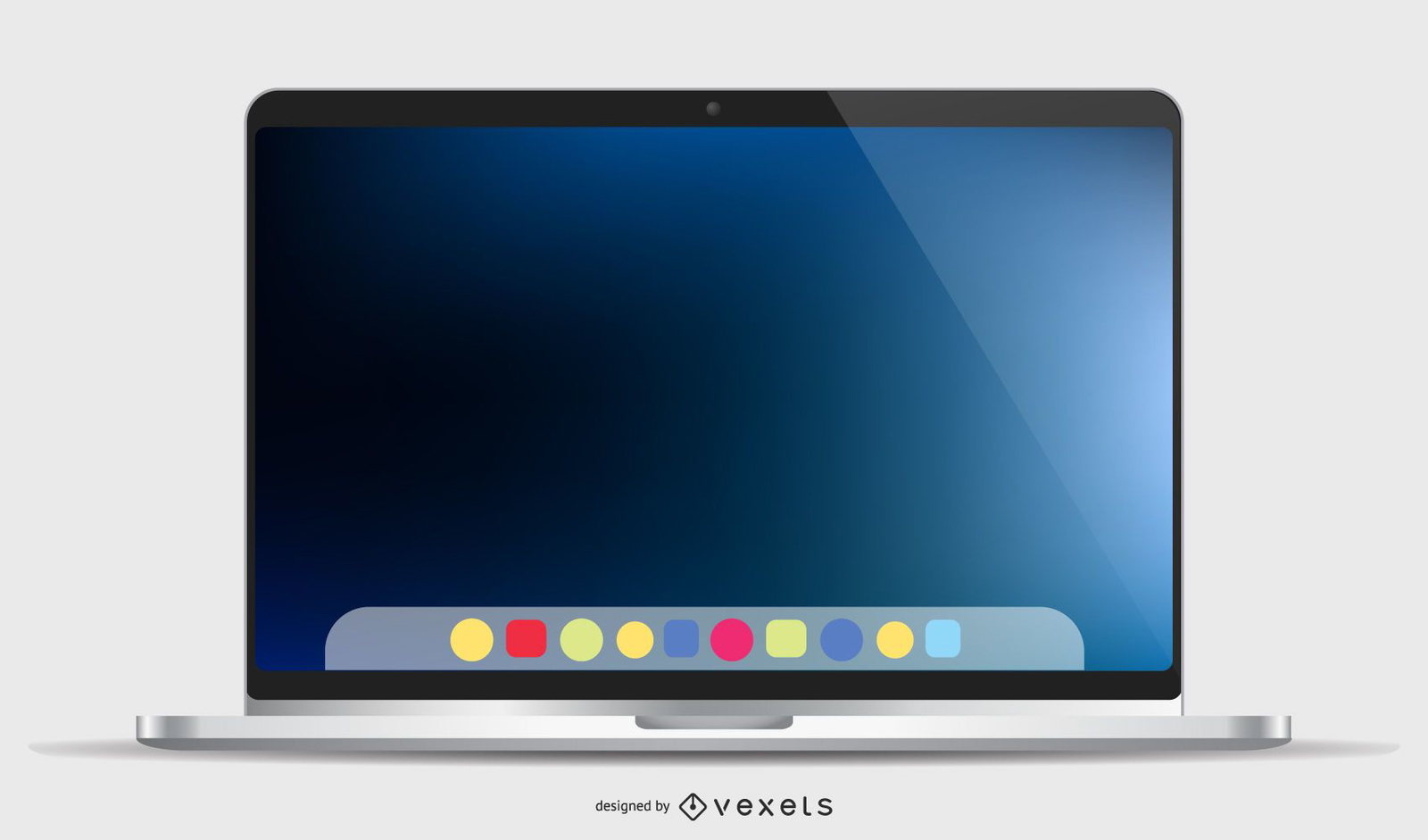 Macbook Pro Illustration Design - Vector Download