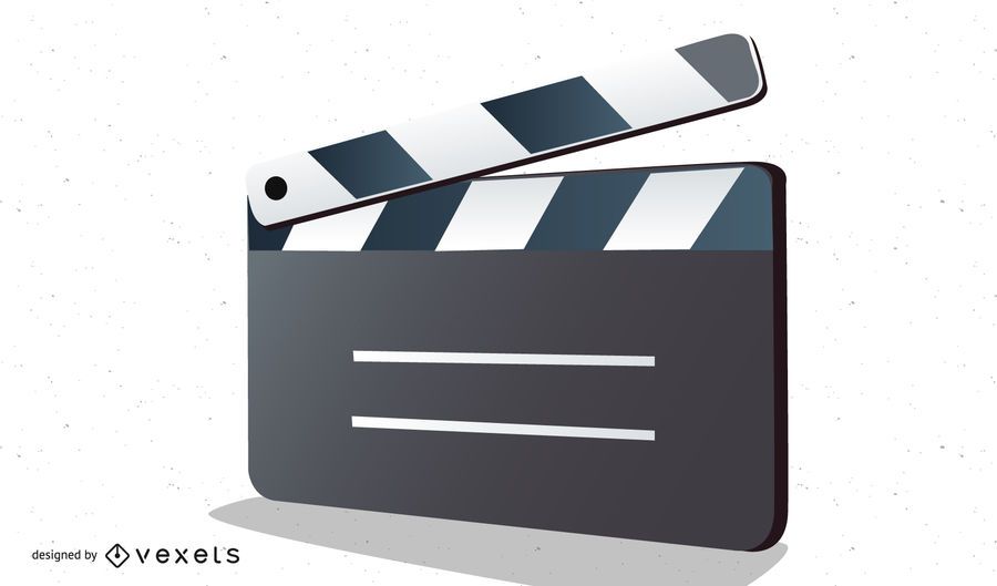 Clapper Board Vector For Movie Or Film Clapper Board Vector For Movie Or Film