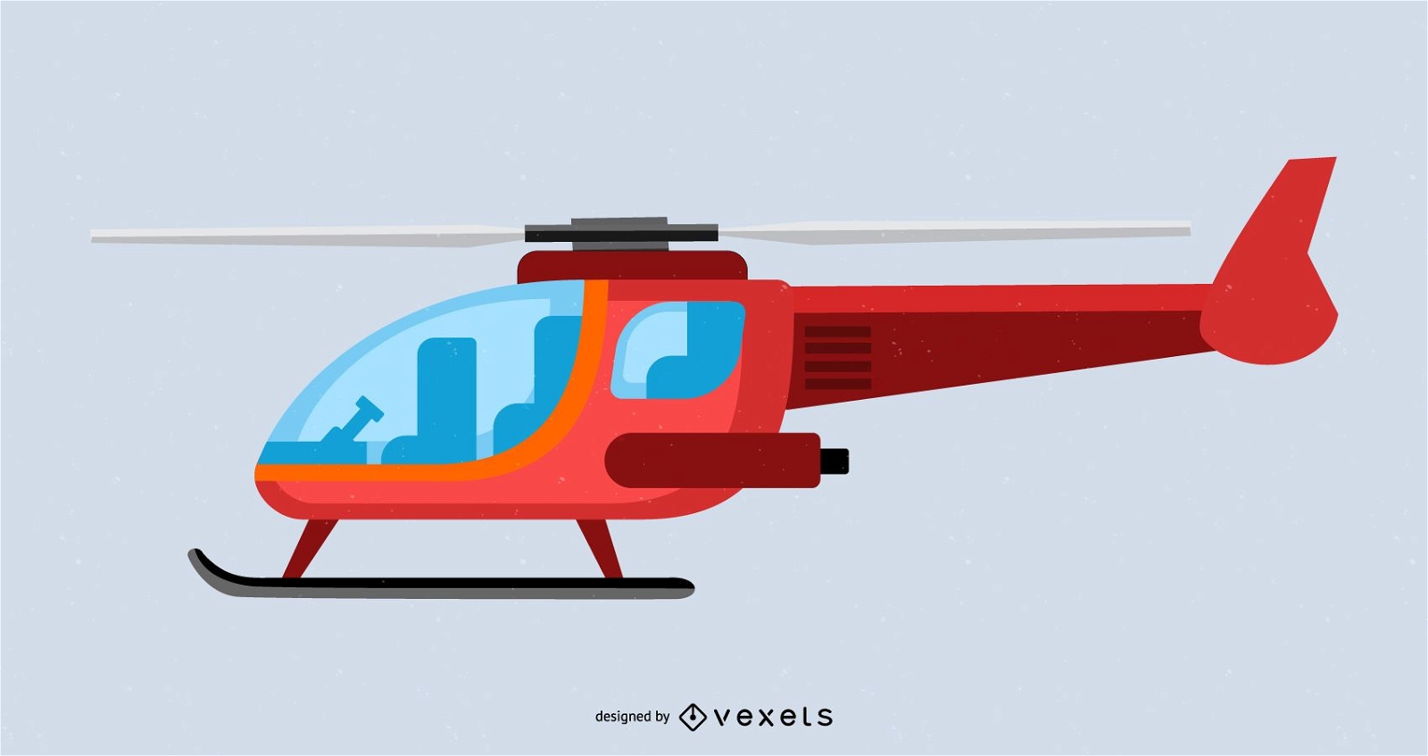 Vector de helicóptero