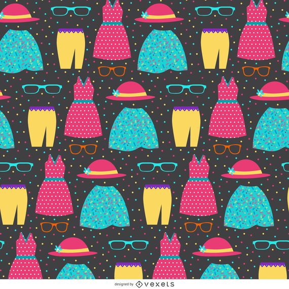 Seamless clothes pattern Seamless clothes pattern