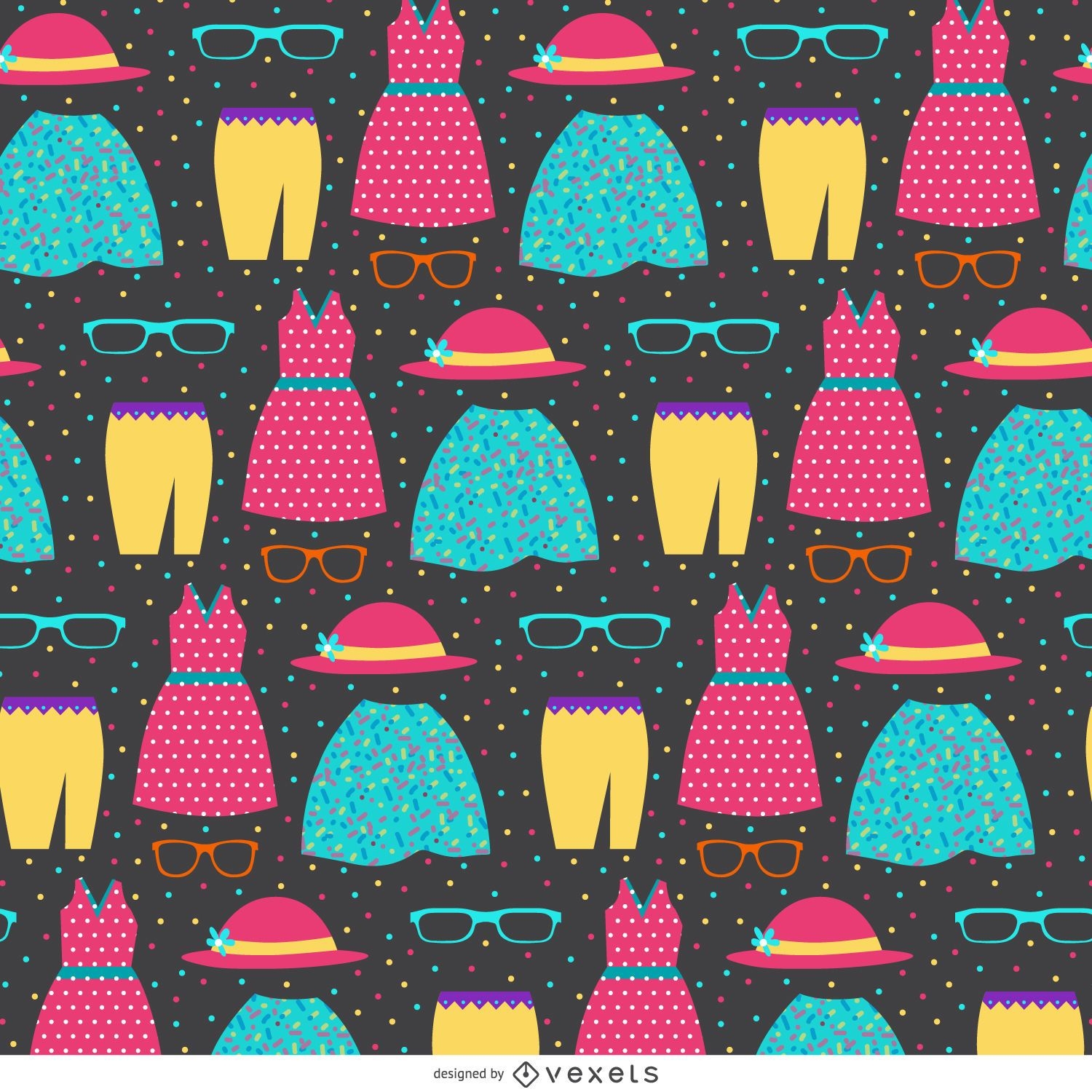 Seamless clothes pattern
