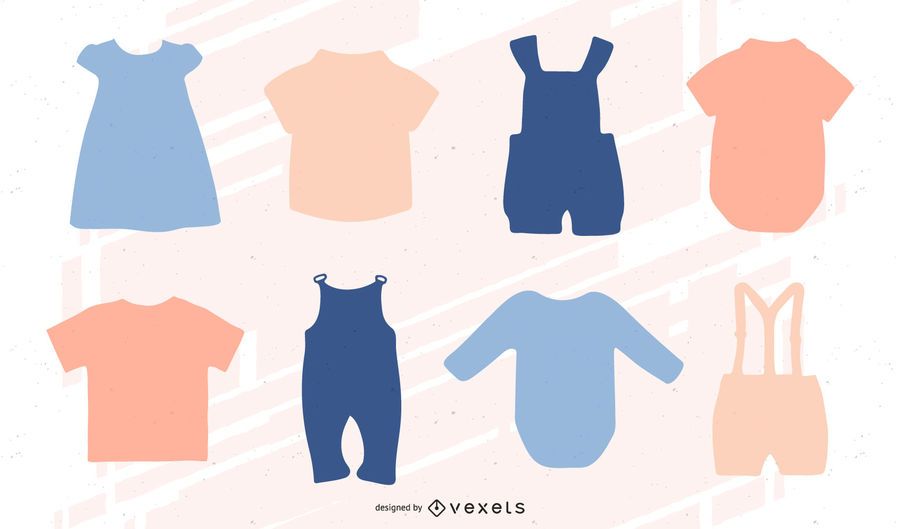 Vector de tema de bebe Vector de tema de bebe
