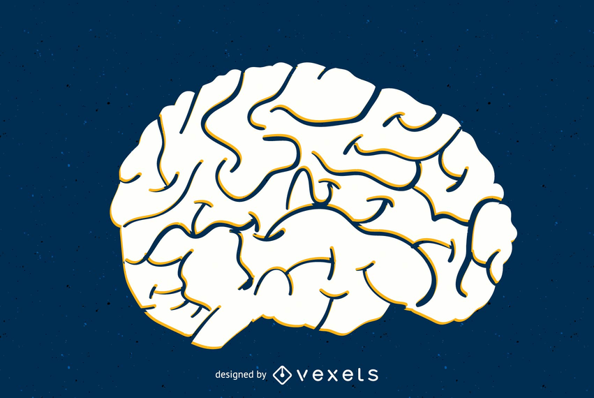 Cerebro vector Cerebro vector