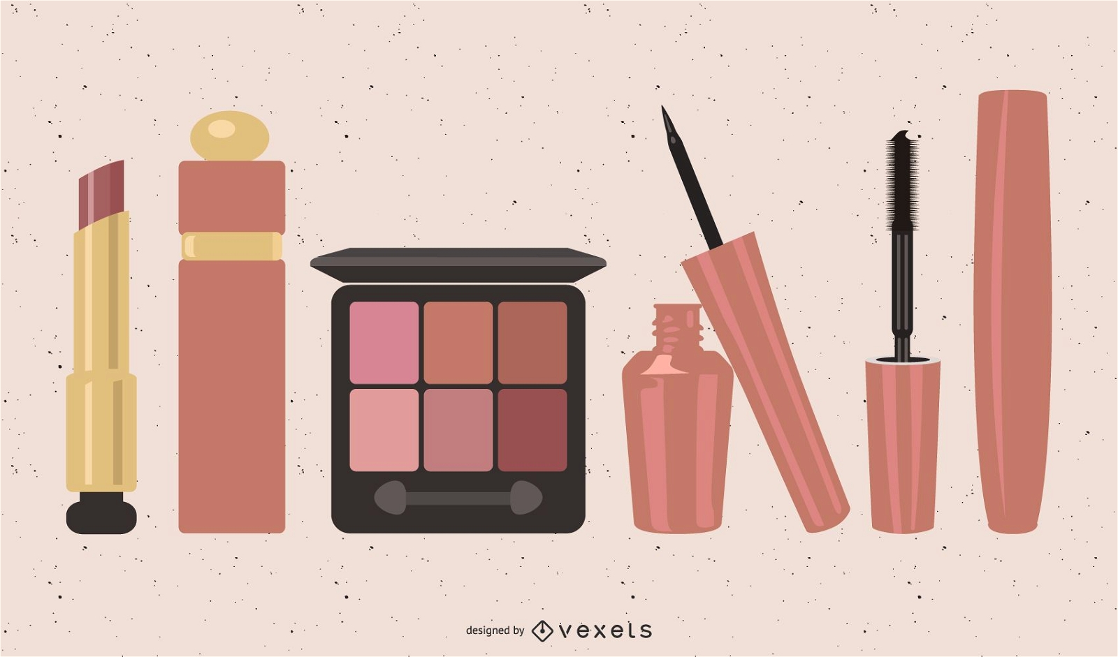 A Variety Of Cosmetics Clip Art