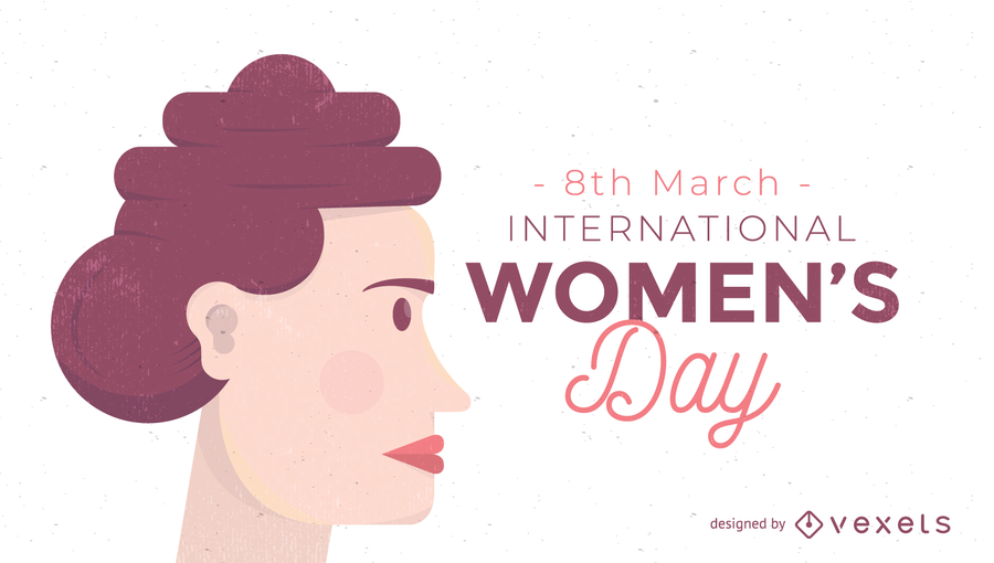Ilustração vetorial do Dia Internacional da Mulher 8 de março Ilustração vetorial do Dia Internacional da Mulher 8 de março