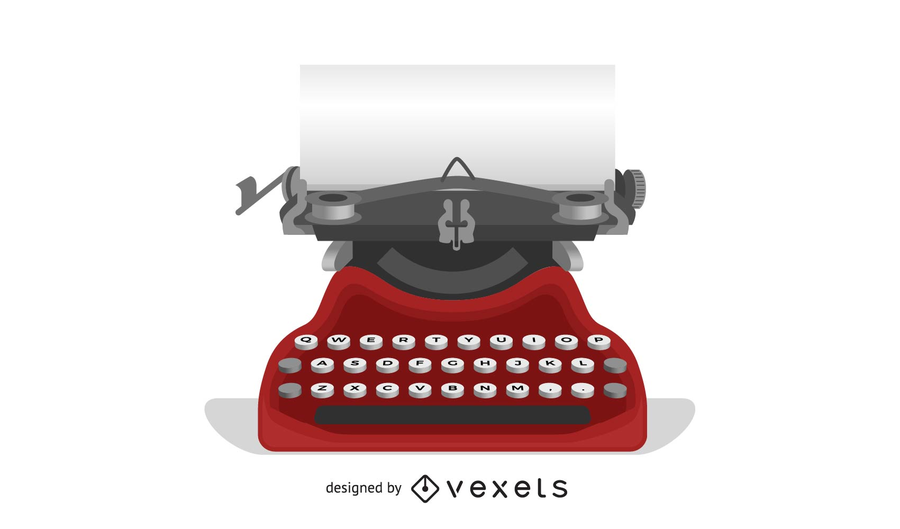 Vector Typewriter - Vector download