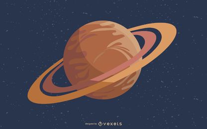 Vetor Saturno