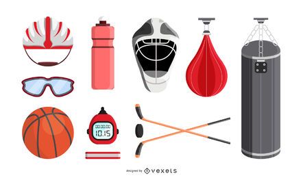 Sports Equipment 05 Vector