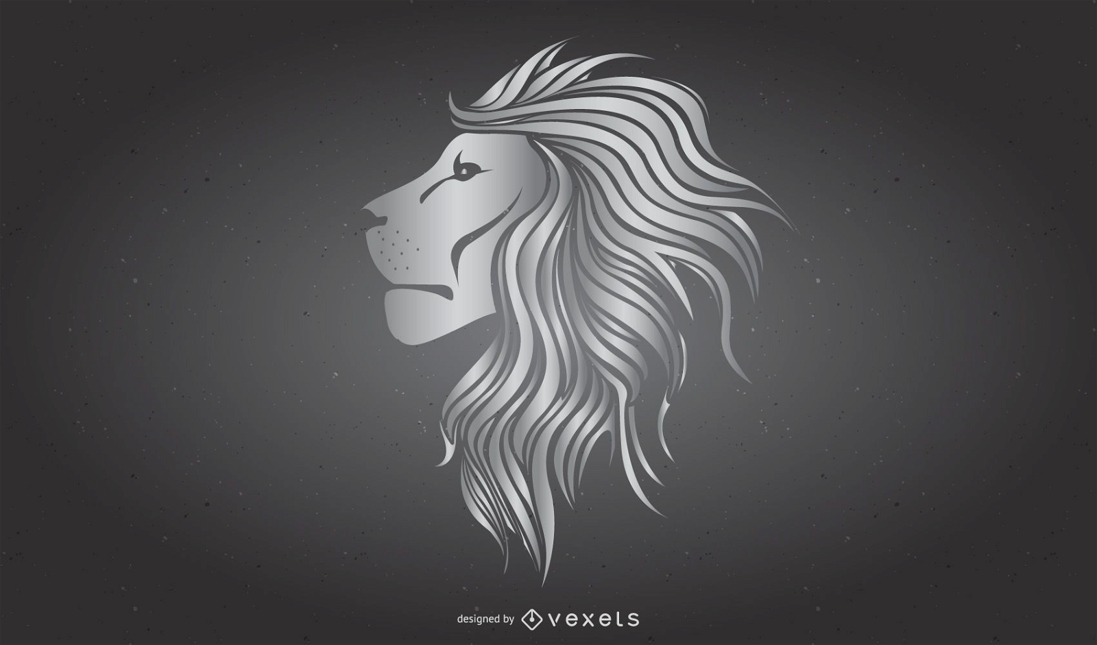 Cool The Metal Lions Vector
