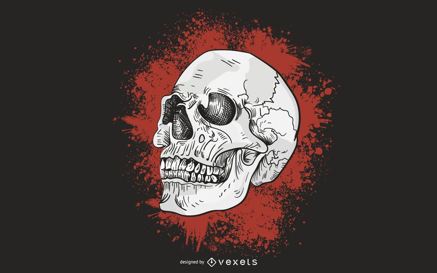Terrorist Skeleton Head 02 Vector Terrorist Skeleton Head 02 Vector