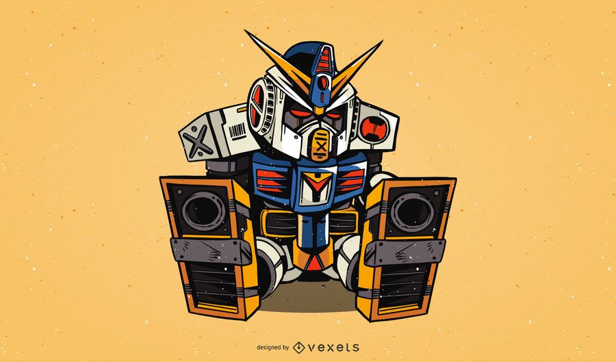 Free Gundam Rx782 Vector Graphic - Vector Download