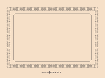 Certificado frontera vector