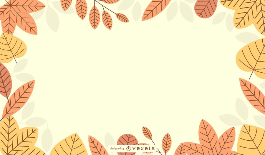 6 Autumn Maple Leaf Border Vector 6 Autumn Maple Leaf Border Vector