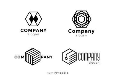 Descarga gratuita de vectores de logotipos Plantilla de logotipos gratuitos Logotipo gratuito Empresa Logotipo gratuito Negocio