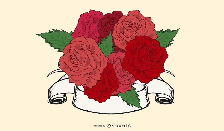 Rose Bouquet 03 Vector Rose Bouquet 03 Vector
