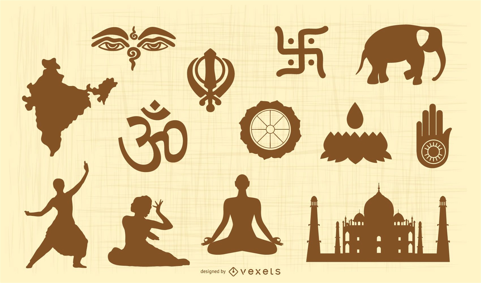 Religious Symbols Vector