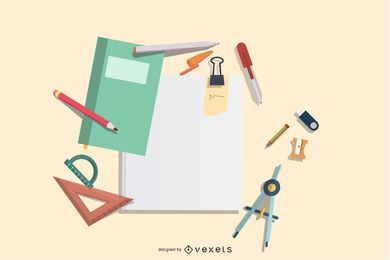 Aprendendo design de papelaria