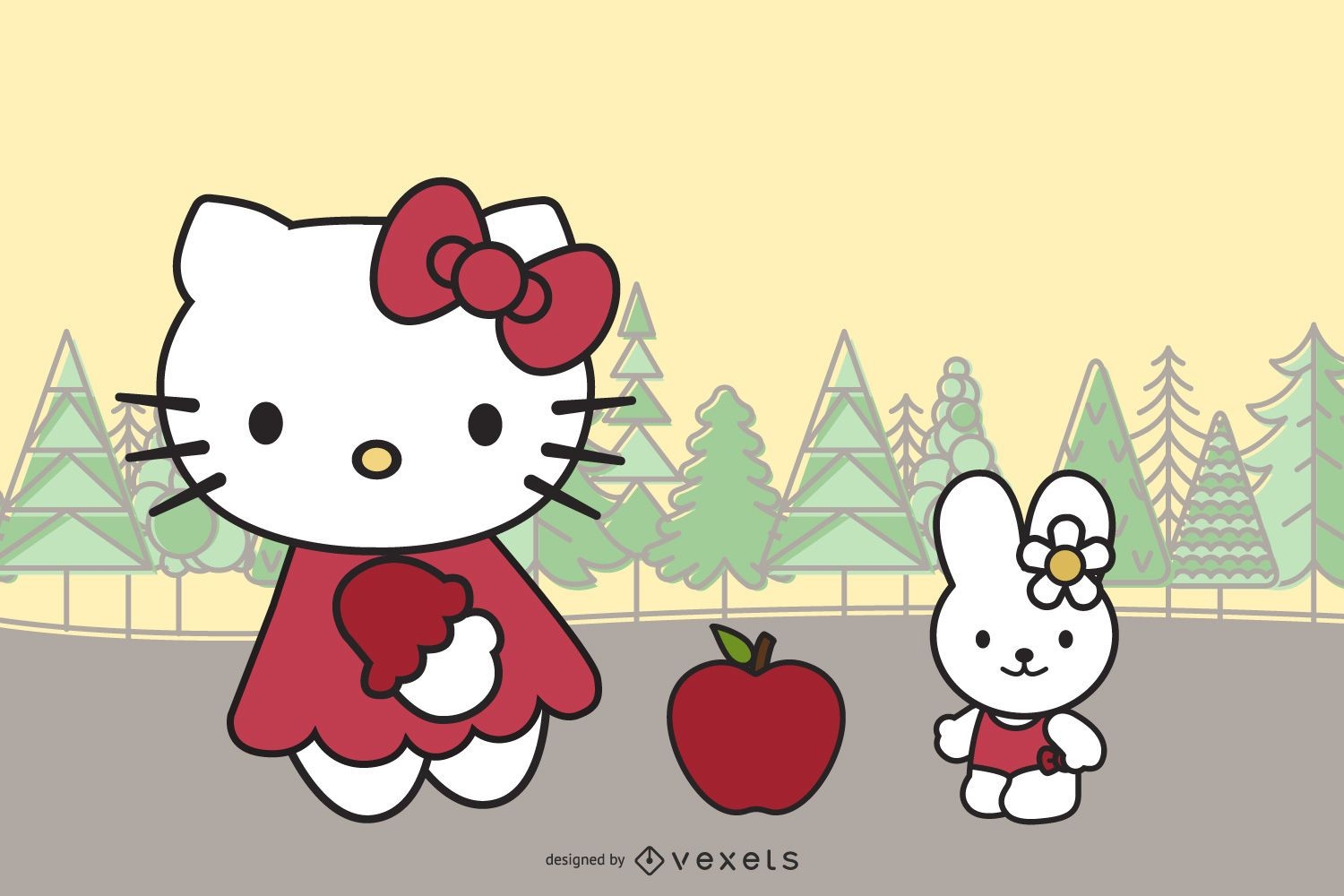 Vector oficial de Hello Kitty 51538 57