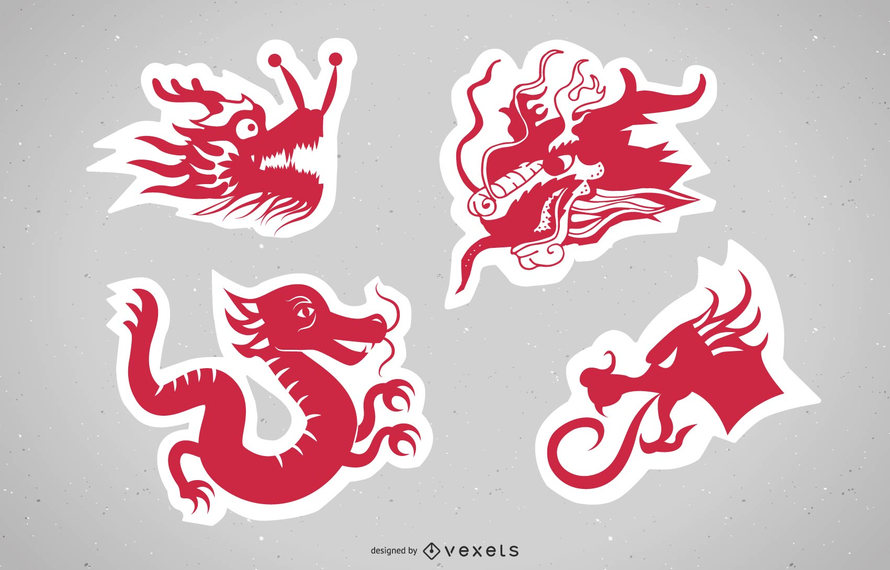 China Leading Papercut Vector China Leading Papercut Vector