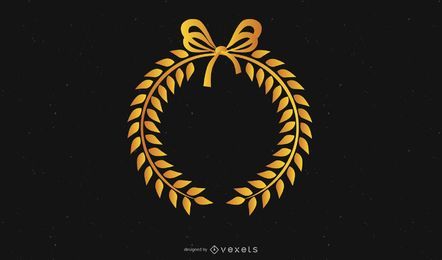 Gold Crown Ribbon Bow Vector Gold Crown Ribbon Bow Vector