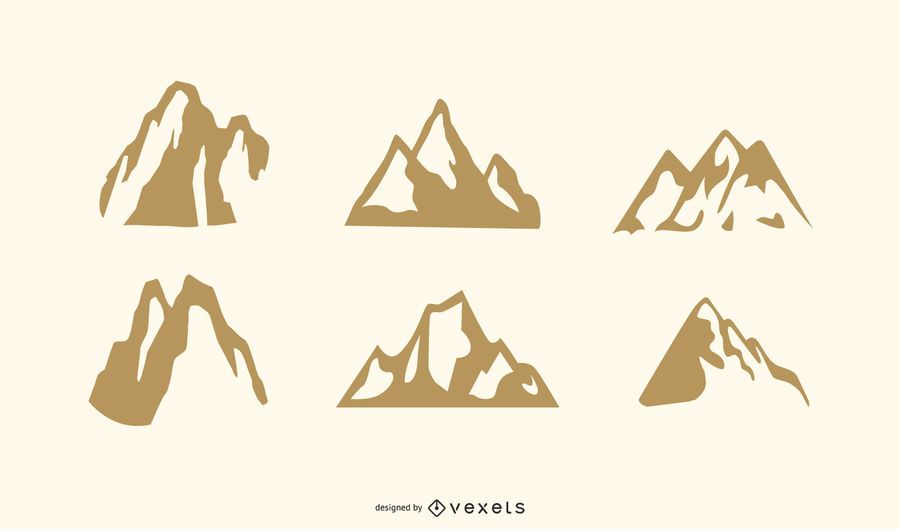 Vectores de montaña Vectores de montaña