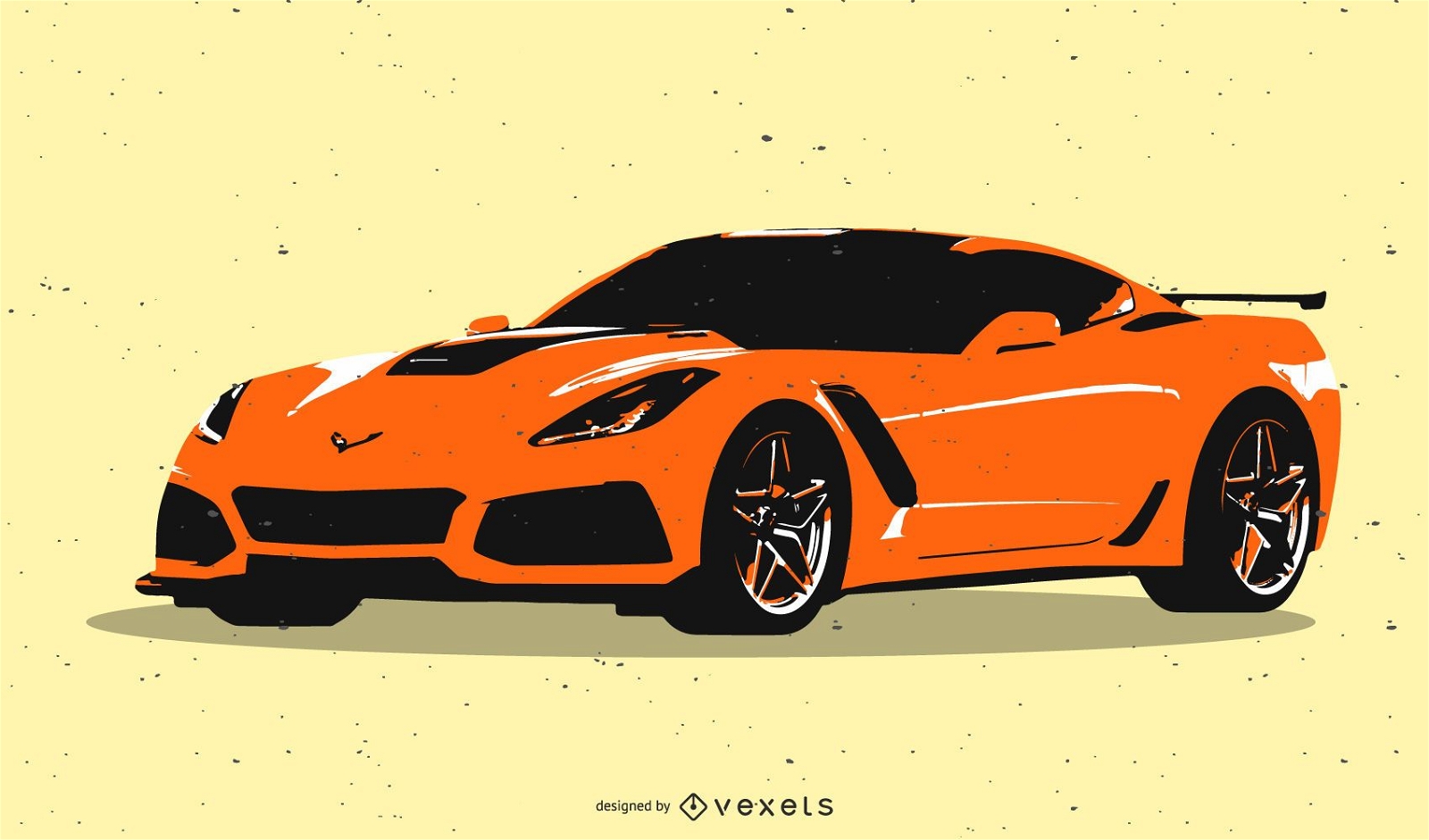 Corvette Zr1 Vector