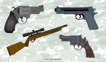 Guns Vector Pack 2
