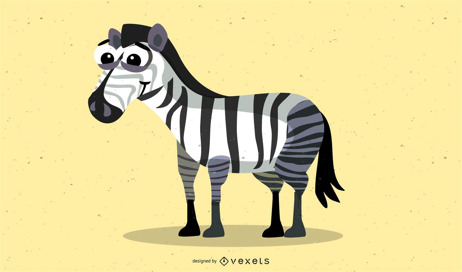 Material de vetor de zebra