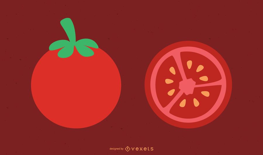 Vector de tomate Vector de tomate