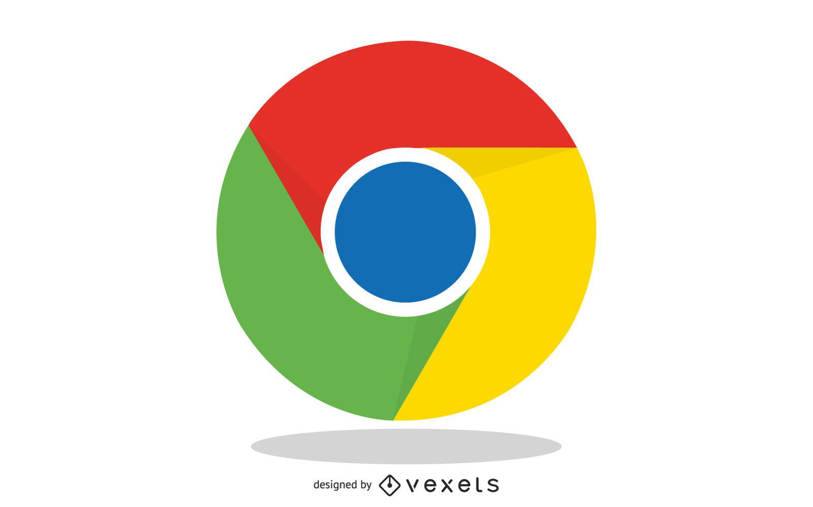 Download Free Vector Cute Google Chrome Icon - Vector Download