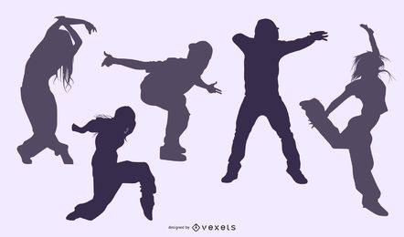 Dubstep Dancer Silhouette Pack