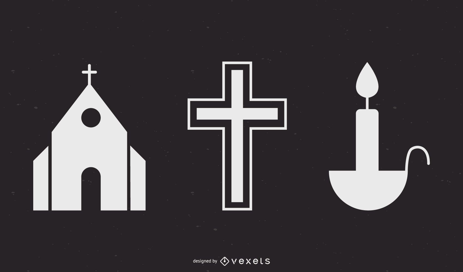 Vector de tema religioso