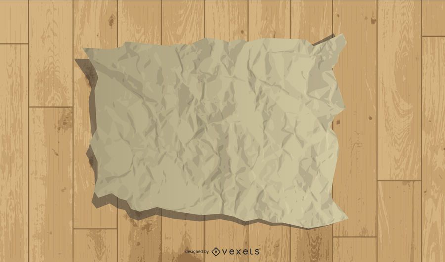Papel velho de vetor e madeira Papel velho de vetor e madeira