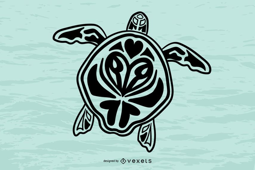 Turtle Totem Vector 1 Turtle Totem Vector 1