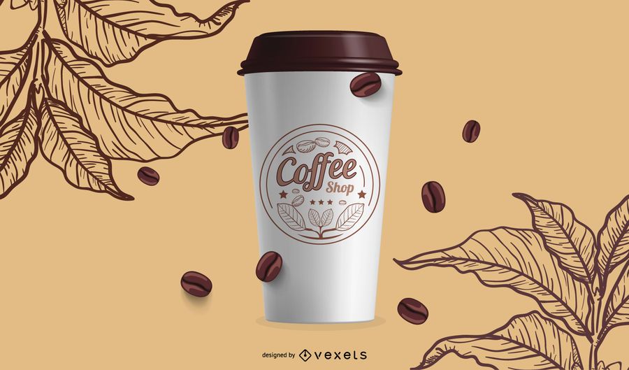 Free Free 228 Outline Starbucks Coffee Cup Svg SVG PNG EPS DXF File