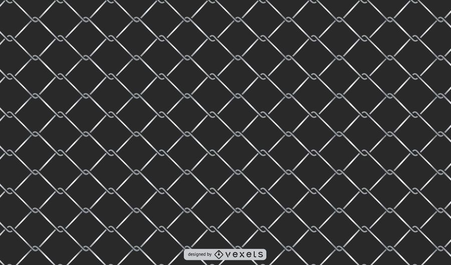 Metal Fence Background - Vector Download